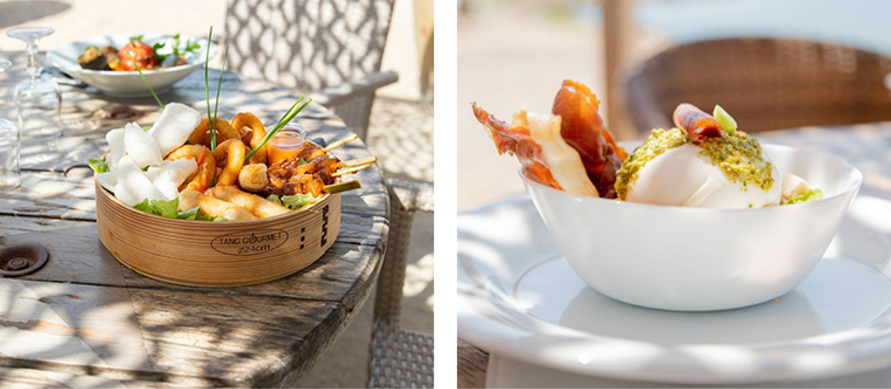 La Digue - restaurant SAINT-CHAMAS